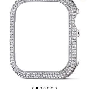 Rose Gold Rhinestone Apple Watch Case